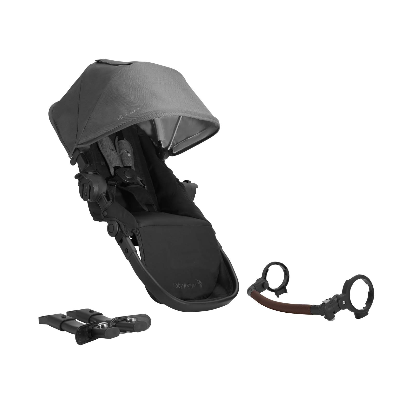 City Select 2 Second Seat Harbour Grey Baby Jogger NZ