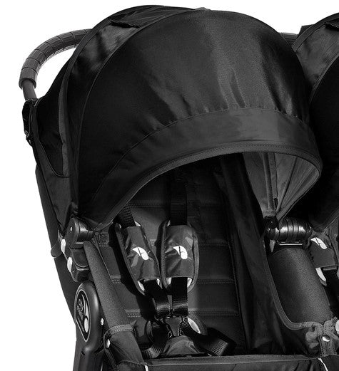 City Mini Double Black left Canopy Pre 2014 style Baby Jogger NZ