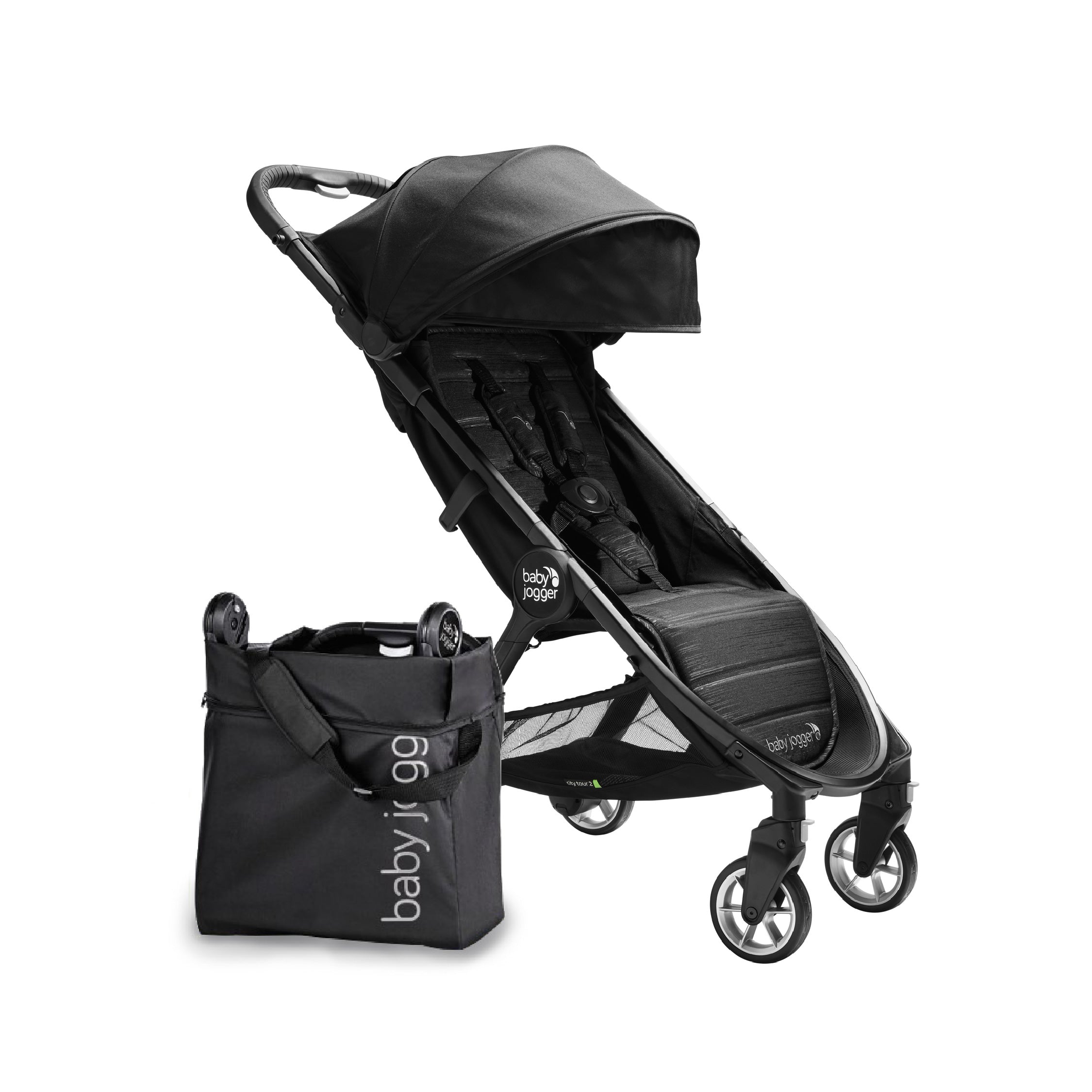 City Tour™ Stroller Pitch Black Baby Jogger NZ - Main Image