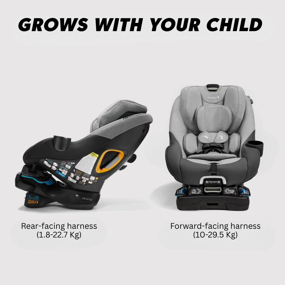 City Turn™ Convertible Car Seat Onyx Black – Baby Jogger NZ
